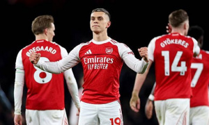 Arsenal hủy diệt Aston Villa, chấm dứt chuỗi trận thăng hoa tại Ngoại hạng Anh