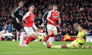 Zubimendi ca ngợi Odegaard sau bàn thắng quan trọng trước Aston Villa