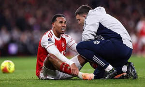 Gabriel không gặp chấn thương nghiêm trọng sau trận thắng của Arsenal