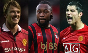 Yorke ví mục tiêu 65 triệu bảng của MU với Ronaldo, Beckham