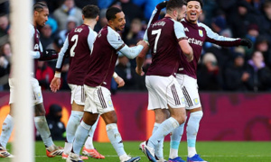 Aston Villa vượt Man City chiếm ngôi nhì bảng khi hạ Forest