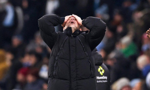 CĐV Arsenal hả hê trước biểu cảm sụp đổ của Pep