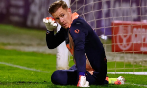 Ter Stegen chấn thương không nghiêm trọng, có thể đến Girona