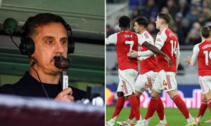 Neville chê Gyokeres tàng hình trước Liverpool