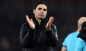 Arteta tiếc vì Arsenal lỡ cơ hội bỏ xa Man City