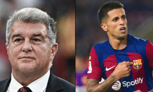 Laporta khẳng định Cancelo gia nhập Barca vào ngày mai