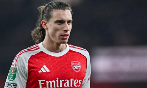 Arsenal mất Calafiori, Havertz tái xuất đấu Portsmouth