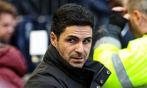 Arteta thừa nhận Arsenal hú vía dù thắng đậm Portsmouth