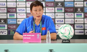 HLV Kim Sang-sik chỉ tên 2 ngòi nổ nguy hiểm của U23 UAE