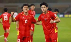 Đình Bắc áp sát danh hiệu Vua phá lưới U23 châu Á