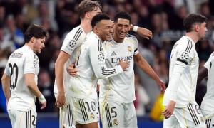 Mbappe lập cú đúp, Real Madrid đè bẹp Monaco 6-1