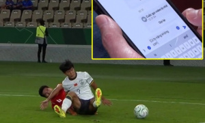 Bố Hiểu Minh xót xa khi con đứt dây chằng ở bán kết