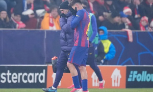 Barcelona mất Pedri 1 tháng vì chấn thương gân kheo