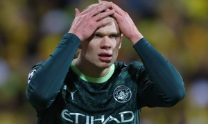 Pep Guardiola sai lầm khi vắt kiệt sức Erling Haaland