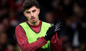Arsenal lo ngại thể lực Havertz trước đại chiến MU