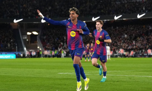 Yamal nổi bật ở trận thắng của Barca