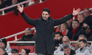 Arteta không trách CĐV Arsenal la ó đội nhà