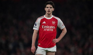 Rice không thể mãi gồng gánh một Arsenal tự sụp đổ