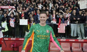 Ter Stegen nhận số 22 ra mắt Girona
