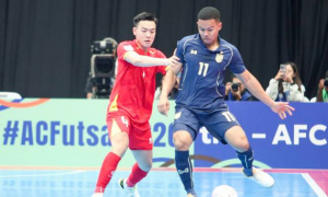 Sút trúng cột dọc, futsal Việt Nam thua đau Thái Lan