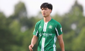 Công Phượng lại dính chấn thương ngay ngày tái xuất