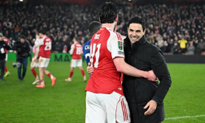 Vào chung kết, Declan Rice khẳng định niềm tin tuyệt đối vào Arteta