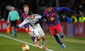 Rashford sánh ngang Lamine Yamal sau trận thắng Albacete