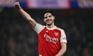 Declan Rice lỡ lời về chức vô địch sau khi hạ Chelsea