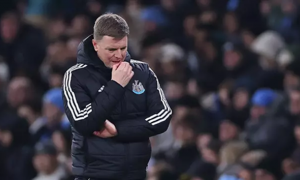 Newcastle chốt tương lai Howe sau thảm bại trước Man City