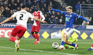Strasbourg loại Monaco nhờ cú đúp của Enciso
