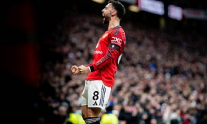 Bruno phong độ số 1 NHA, MU hạ gục Spurs