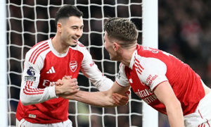 Martinelli hào hứng về cơ hội giành cú ăn 4 của Arsenal