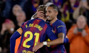 Barca vắng Raphinha, đón De Jong đấu Atletico