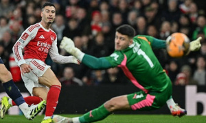 Emirates mở hội, fan Arsenal phấn khích vì màn hủy diệt Wigan