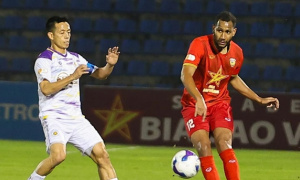 Hà Tĩnh mất trung vệ Helerson ở trận gặp SLNA