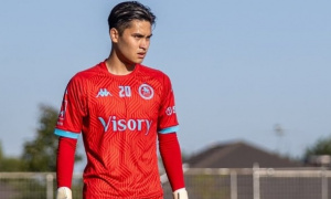 Thủ môn Việt kiều Lawrence Caruso thử việc tại Thể Công Viettel