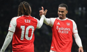 Gabriel Magalhaes khiêu khích Tottenham sau trận derby London