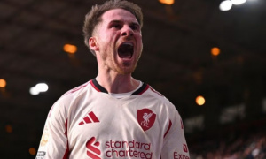 Mac Allister là ngọn hải đăng của Liverpool trong giông bão