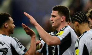 Thắng chung cuộc 9-3, Newcastle hiên ngang vào vòng 1/8 Champions League