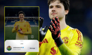 Onana công khai thả tim chúc mừng đàn em Lammens