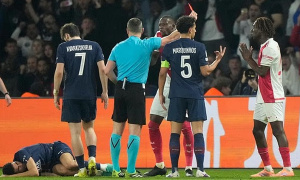 Thẻ đỏ của Coulibaly phá hỏng nỗ lực của Monaco