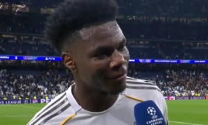 Tchouameni tri ân Arbeloa sau bàn đầu tiên ở Cúp C1