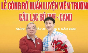 HLV Nguyễn Thành Công tiết lộ chìa khóa trụ hạng của PVF-CAND