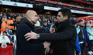 Man City hành xác gấp 3 lần Arsenal trong cuộc đua vô địch