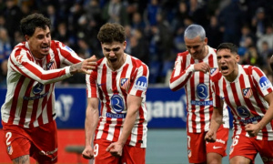 Julian Alvarez giải cứu Atletico Madrid ở phút 90+4'