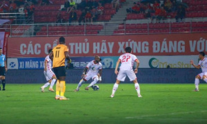 Rimario tỏa sáng giúp Thanh Hóa cầm hòa Hải Phòng