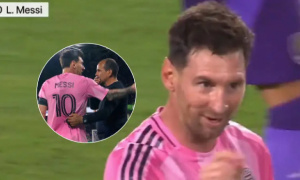 Messi đòi ký tặng trợ lý Orlando sau siêu phẩm phút 90