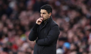 Arteta hào hứng khi Arsenal được gọi là ông vua bóng chết