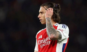 Sao Arsenal Calafiori công khai muốn về Roma