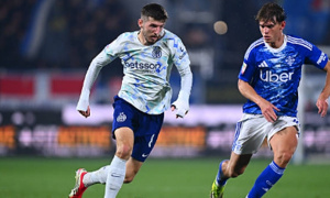 Hòa nhạt Como giúp Inter dồn sức đá derby Milan